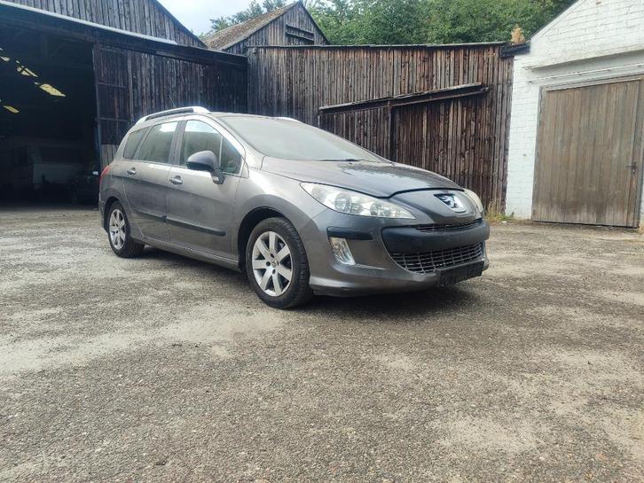 auto peugeot  308 sw, Auto's, Peugeot, Particulier, Trekhaak, LPG, Euro 4, 5 deurs, Handgeschakeld, Zilver of Grijs, Zwart, Stof