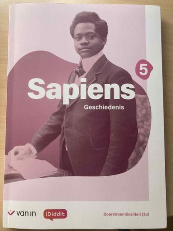 Geschiedenis boek 'Sapiens' 5 de middelbaar  beschikbaar voor biedingen