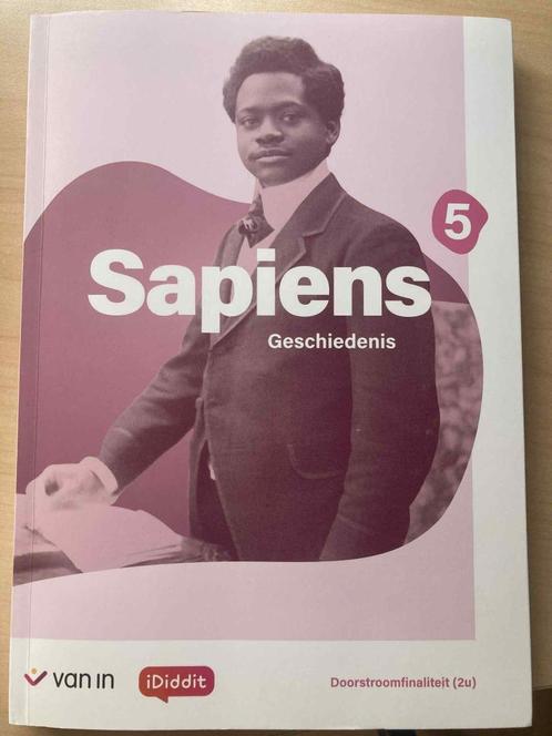Geschiedenis boek 'Sapiens' 5 de middelbaar, Boeken, Schoolboeken, Nieuw, Geschiedenis, ASO, Ophalen of Verzenden