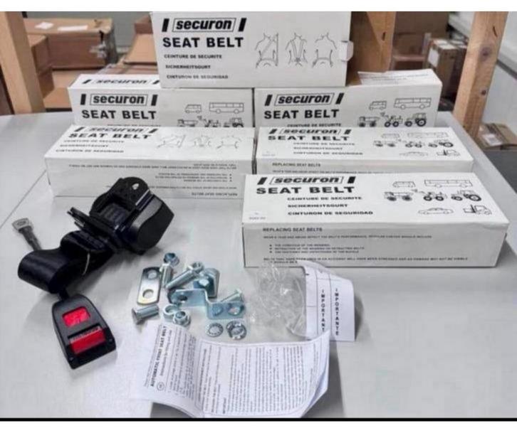 NIEUW 3x Securon 500/30 veiligheidsgordel gordel riem bus, Auto diversen, Auto-accessoires, Nieuw, Ophalen of Verzenden