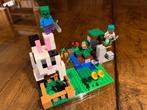 Lego Minecraft 21181 de Konijnenhoeve, Ophalen of Verzenden, Zo goed als nieuw, Complete set, Lego