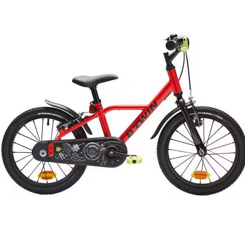 16inch fiets Btwin racing red aluminium, Fietsen en Brommers, Fietsen | Kinderfietsjes, Gebruikt, 16 tot 20 inch, Ophalen