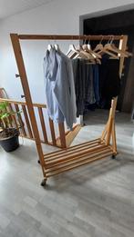 houten stevige klerendrager / kapstok, Ophalen, Gebruikt, Staande kapstok, 150 tot 200 cm
