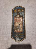 ancienne plaque de propreté lion noir, Collections, Enlèvement ou Envoi, Utilisé, Panneau publicitaire