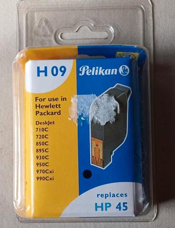 Inktcartridge HP45 beschikbaar voor biedingen