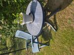 Tuintafeltje plastic met stoeltje gratis mee te nemen, Tuin en Terras, Tuintafels, Ophalen, Gebruikt, Plastic