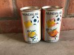 Coca-Cola blikjes 2st Spanje wereldbeker voetbal 82, Emballage, Utilisé, Enlèvement ou Envoi