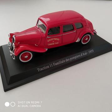 CITROEN Traction 11 Azé brandweerstationwagen 1955 - 1:43 beschikbaar voor biedingen
