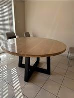 Houten eettafel 140/140, Huis en Inrichting, Ophalen, Zo goed als nieuw