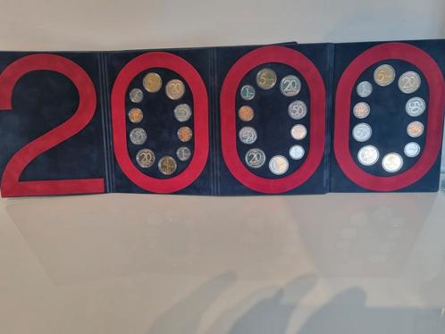Millennium Proofset België 1999 2000 2001, Postzegels en Munten, Munten | België, Ophalen of Verzenden