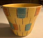 Vintage Strehla keramiek bloempot, Antiek en Kunst, Ophalen of Verzenden