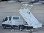 Iveco Daily 35C16 3.0L Open Laadbak Dubbel Cabine met Kist D, Auto's, Stof, Gebruikt, Euro 6, Iveco