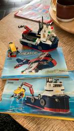 Lego creator set nr 31045 boot, Comme neuf, Ensemble complet, Lego, Enlèvement ou Envoi