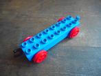 Lego Duplo Train Base 2x8 with Red Wheels (zie foto's), Duplo, Gebruikt, Ophalen of Verzenden, Losse stenen