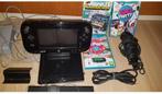 Nintendo Wii-U met 3 spellen en microfoon., Games en Spelcomputers, Spelcomputers | Nintendo Wii U, Ophalen of Verzenden, Gebruikt