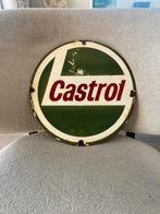 Castrol retro reclamebord, Ophalen of Verzenden, Gebruikt, Reclamebord
