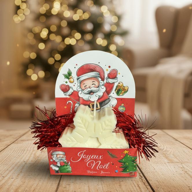 Boite de Noël avec bougie Bio artisanale parfumée, Divers, Noël, Neuf, Enlèvement ou Envoi