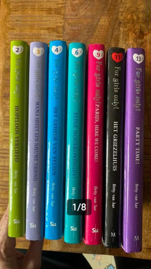 For girls only - 7 boeken - Prima staat!, Boeken, Kinderboeken | Jeugd | 10 tot 12 jaar, Zo goed als nieuw, Fictie, Ophalen of Verzenden