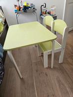 Groene kindertafel, Kinderen en Baby's, Ophalen, Gebruikt