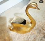 Messing zwaan als bloempot, Tuin en Terras, Ophalen of Verzenden