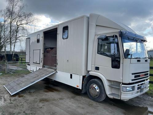 Iveco 120E18 - 3 HORSES - MANUAL - STEEL SUSPENSION MJC12047, Auto's, Vrachtwagens, Bedrijf, Iveco, Overige brandstoffen, Handgeschakeld