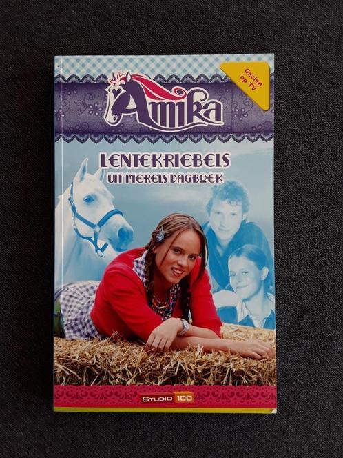Amika: Lentekriebels uit Merels dagboek, Boeken, Kinderboeken | Jeugd | 10 tot 12 jaar, Zo goed als nieuw, Fictie, Ophalen of Verzenden