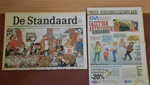 Nero Kiekeboe kranten 2003 en 2007, Boeken, Stripverhalen, Zo goed als nieuw, Ophalen of Verzenden