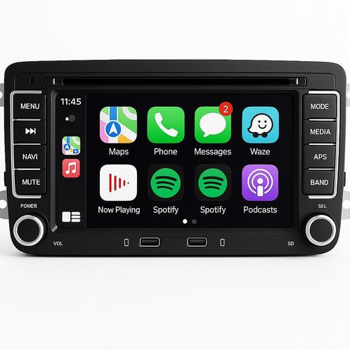 Volkswagen Carplay en Android auto 2GB ram+32GB, Auto diversen, Autoradio's, Nieuw, Ophalen of Verzenden