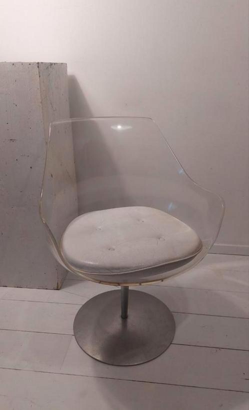 Vintage design stoel Laverne voor Formes Nouvelles., Antiek en Kunst, Antiek | Meubels | Stoelen en Sofa's, Ophalen
