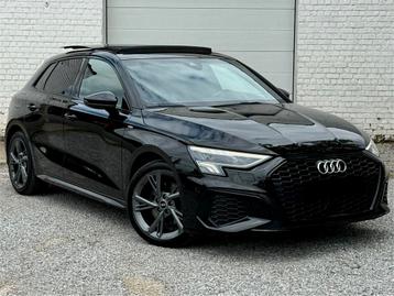 Audi A3 30TFSIe S LINE *Boite auto*2021*Toit pano*Full*, Cuir, Achat, Euro 6, Carnet d'entretien