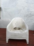 Witte tuinstoel ikea (2x), Tuin en Terras, Tuinstoelen, Ophalen, Gebruikt