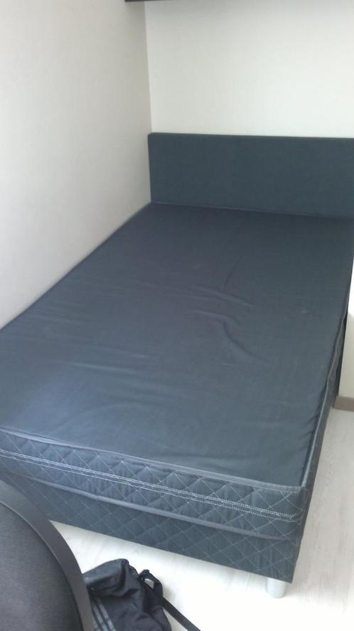 boxspring combinatie bed + hoofdboard  120 x 200, Huis en Inrichting, Slaapkamer | Boxsprings, Gebruikt, 120 cm, 200 cm, Twijfelaar