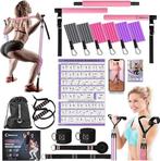 Draagbare pilatesstang en weerstandsband GRATIS LEVERING