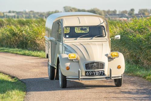 Citroen 2 CV 250, Auto's, Oldtimers, Bedrijf, Te koop, Citroën, Benzine, Overige carrosserie, 4 deurs, Handgeschakeld, Beige, Voorwielaandrijving
