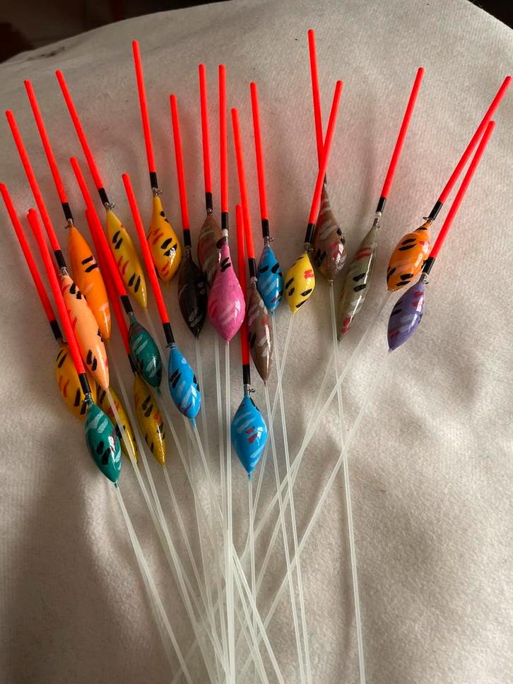 Heel veel 15 mix-floats ️ PROMO ️, Watersport en Boten, Hengelsport | Witvissen, Zo goed als nieuw, Ophalen of Verzenden