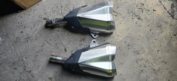 2 originele uitlaatdempers z1000 , 2016 nieuw ! beschikbaar voor biedingen