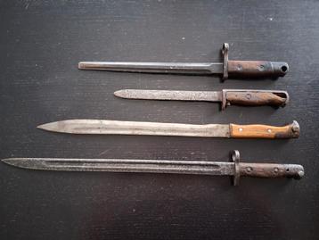 Oude bajonetten beschikbaar voor biedingen