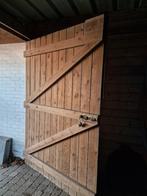 houten tuinpoort met slot, 200 cm ou plus, Portail battant, Enlèvement, Utilisé