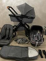 Dubatti One 4 Black Mélange kinderwagen 3-in-1 Compleet Set, Kinderen en Baby's, Buggy's, Ophalen, B, Voetenzak, Zo goed als nieuw