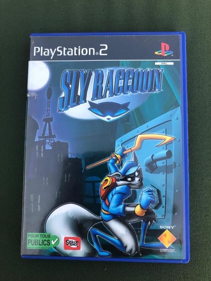 PS2 Sly Raccoon - Franse versie, Games en Spelcomputers, Games | Sony PlayStation 2, Zo goed als nieuw, Avontuur en Actie, Ophalen of Verzenden
