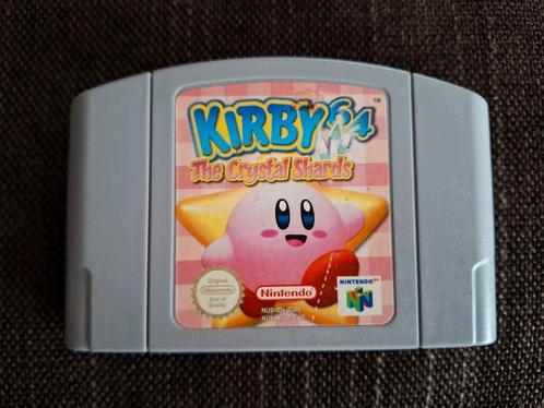 Nintendo 64 Kirby - The Crystal Shards, Games en Spelcomputers, Games | Nintendo 64, Zo goed als nieuw, Ophalen of Verzenden