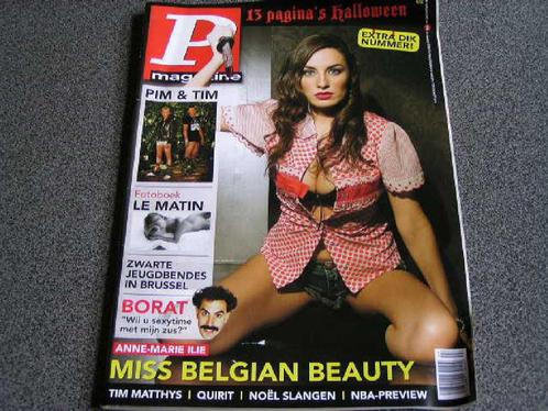P-Mag 31/10/06:nr44:A.M.Ilie-Borat-Anna Decerf-Kika D-ea, Livres, Journaux & Revues, Comme neuf, Enlèvement ou Envoi