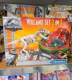 de jouets Clementoni Jurassic Park 2 II Volcano + T-Rex, Enlèvement ou Envoi, Neuf