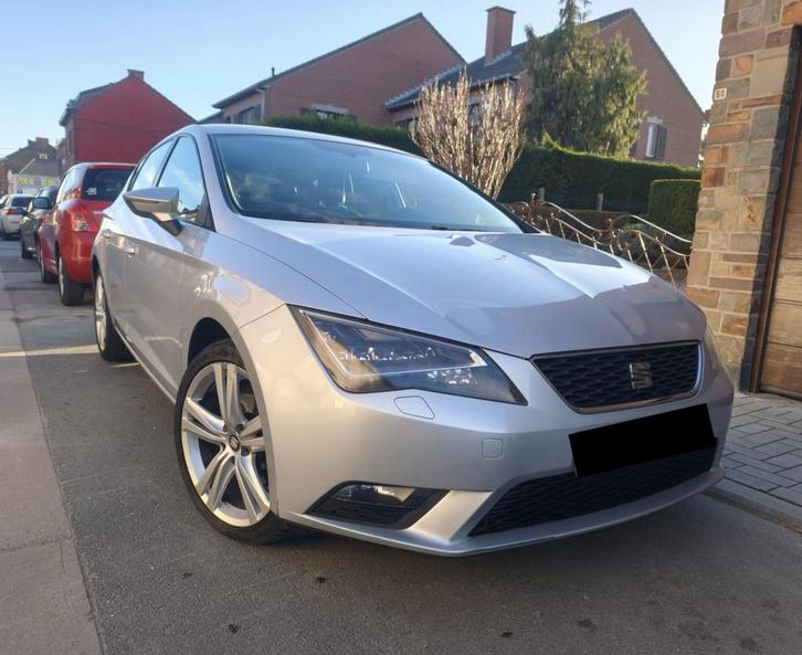 Seat Leon 1.6 TDI Sport / Cuir LED Clim /Prêt à immatriculer, Auto's, Seat, Particulier, Leon, Airbags, Airconditioning, Alarm