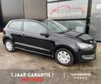 Volkswagen Polo 1.2i Trendline ** LAGE KILOMETERS ** 1e EIGE, Voorwielaandrijving, Euro 5, Dex, Zwart