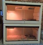 Herptek terrarium's, Dieren en Toebehoren, Ophalen, Zo goed als nieuw
