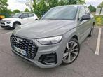 AUDI Q5 Sportback 2.0 55 TFSI E 367 quattro S Tronic 7 S Lin, Auto's, Audi, Q5, Zwart, Leder, Grijs