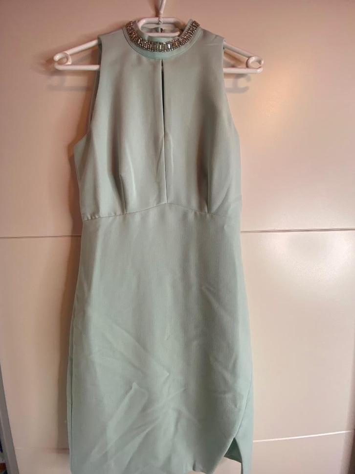 Cocktailjurk morgan, Kleding | Dames, Gelegenheidskleding, Zo goed als nieuw, Cocktailjurk, Maat 34 (XS) of kleiner, Blauw, Ophalen of Verzenden