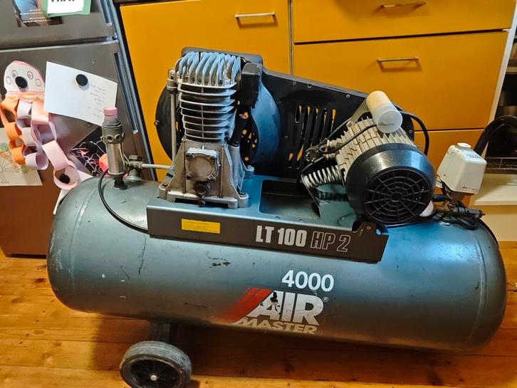 Compressor 100 l, Doe-het-zelf en Bouw, Compressors, Zo goed als nieuw, Ophalen