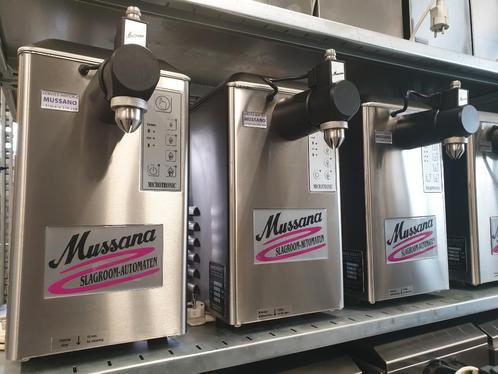 Mussana slagroommachines 2, 4, 6 liter, Zakelijke goederen, Horeca | Keukenapparatuur, Gebruikt, Ophalen of Verzenden
